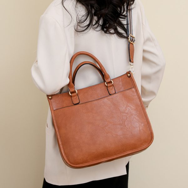 Leather personalized shoulder fashion bag GBAG009 - Image 2